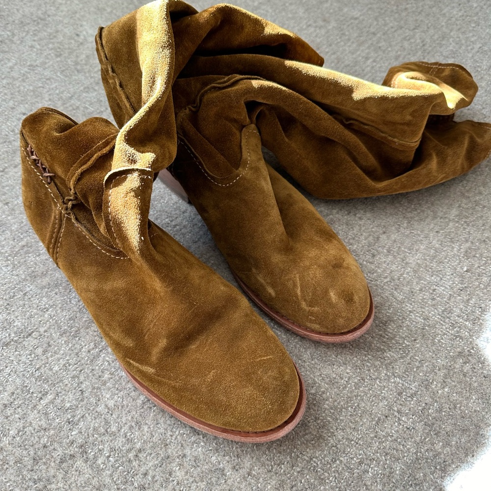 Fry suede slouch boots